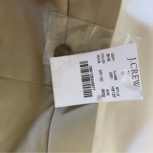 J. Crew Thompson Khaki Cotton Dress Slacks